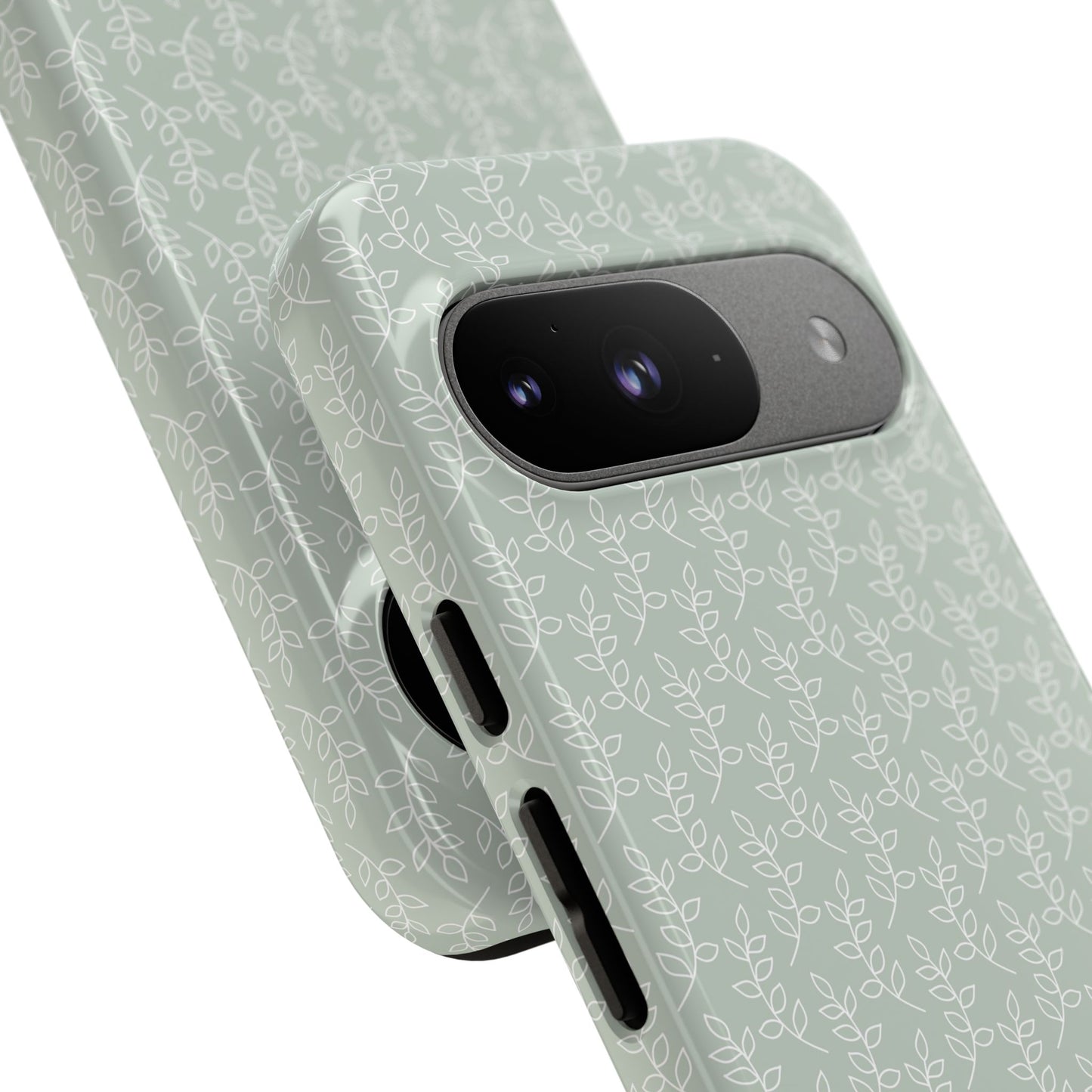Minimal Leaf Print Google Pixel Case