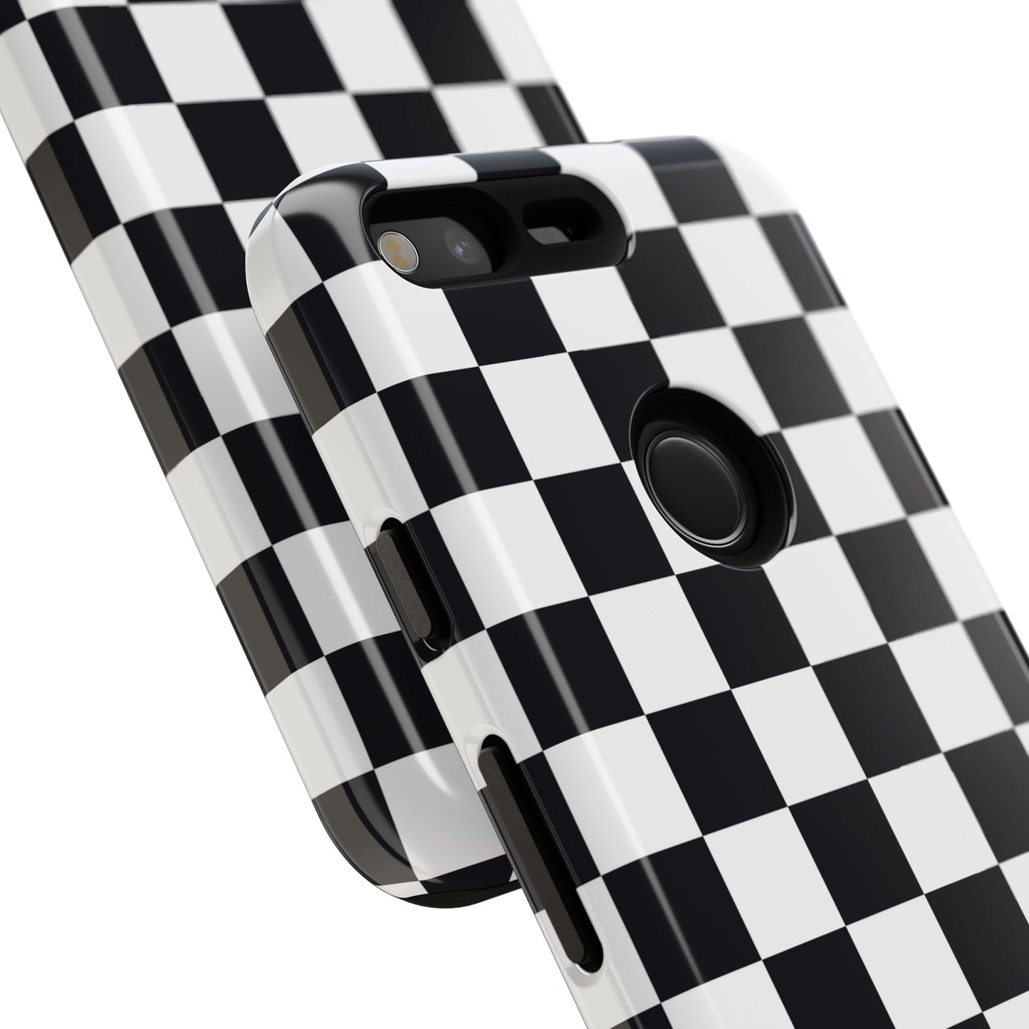 Black & White Checkerboard Google Pixel Case