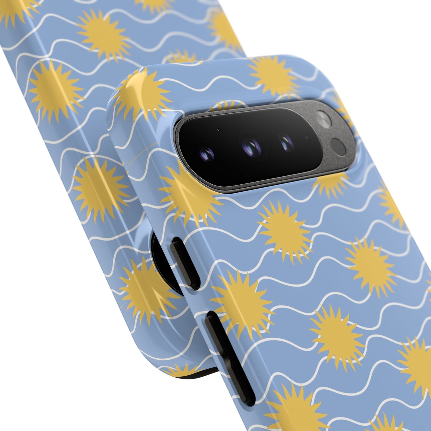 Sunny Waves Blue Google Pixel Case