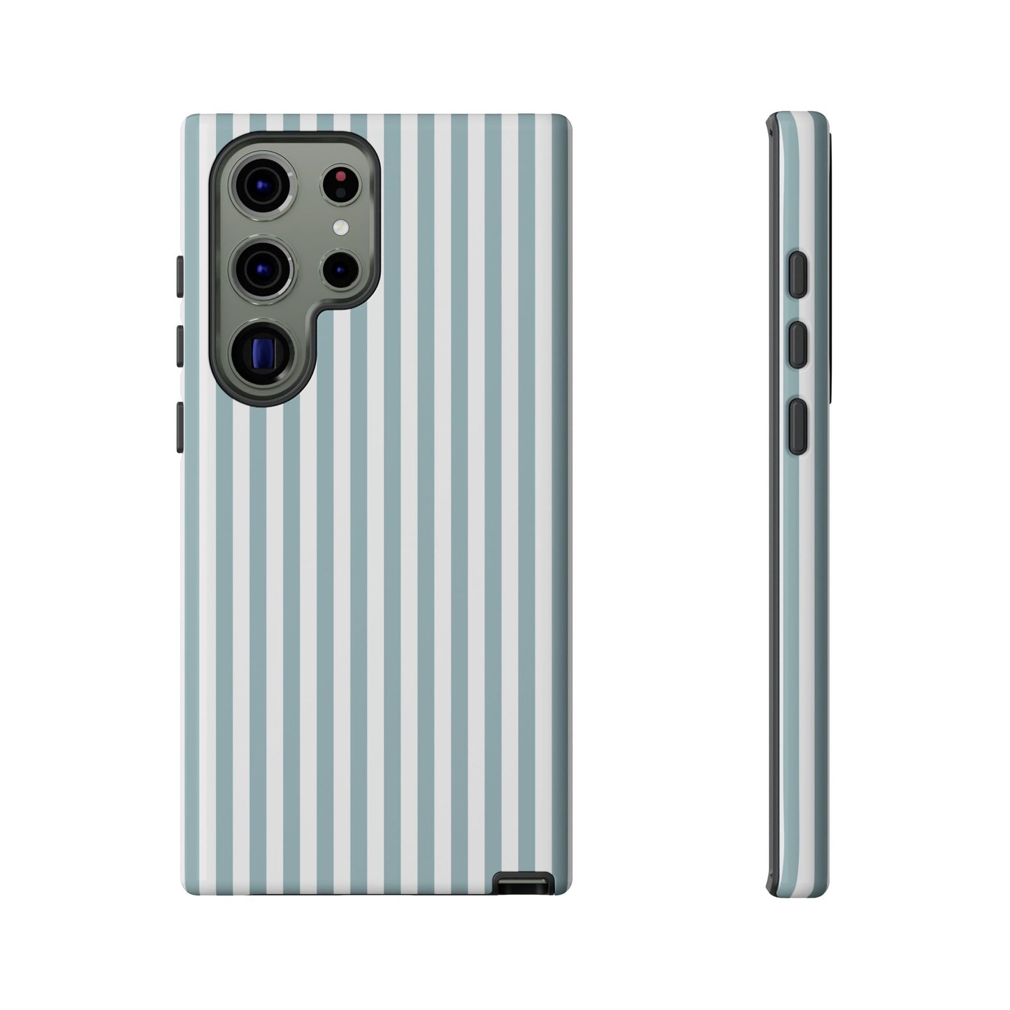 Blue & White Stripe Samsung Case