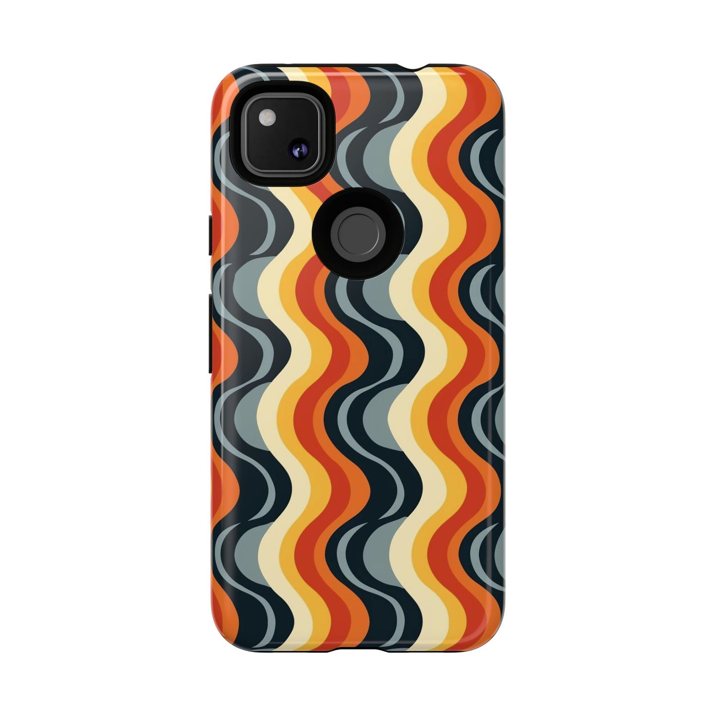 Retro Wavy Stripe Google Pixel Case