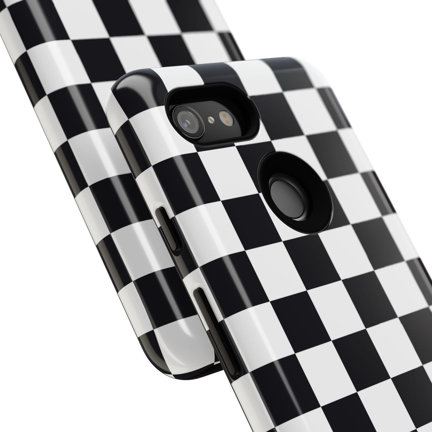 Black & White Checkerboard Google Pixel Case