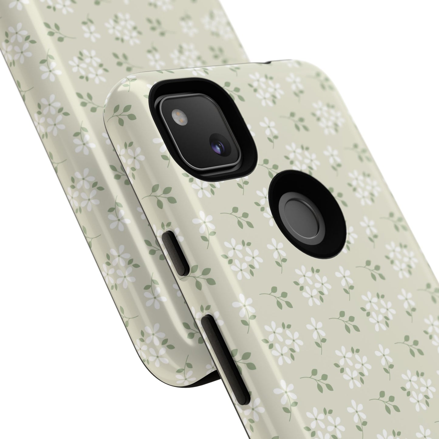 Beige Daisy Bloom Google Pixel Case