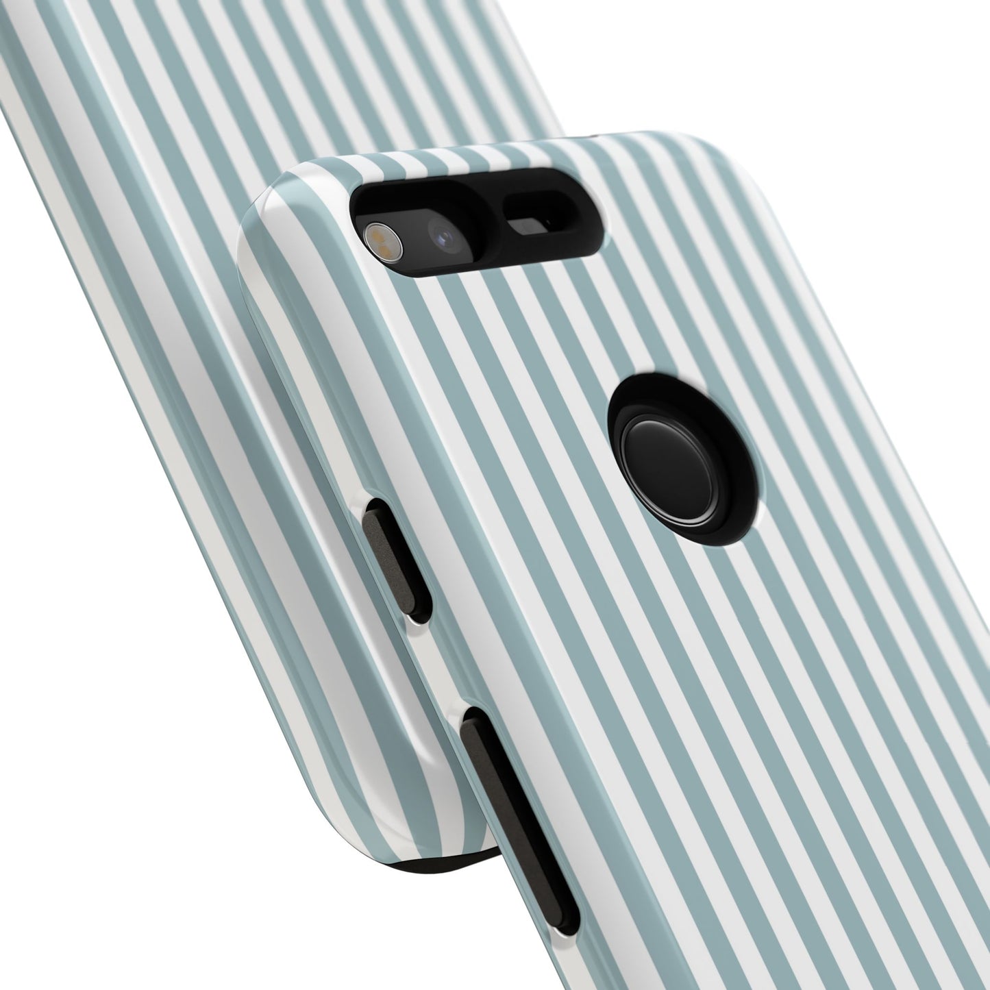 Blue & White Stripe Google Pixel Case