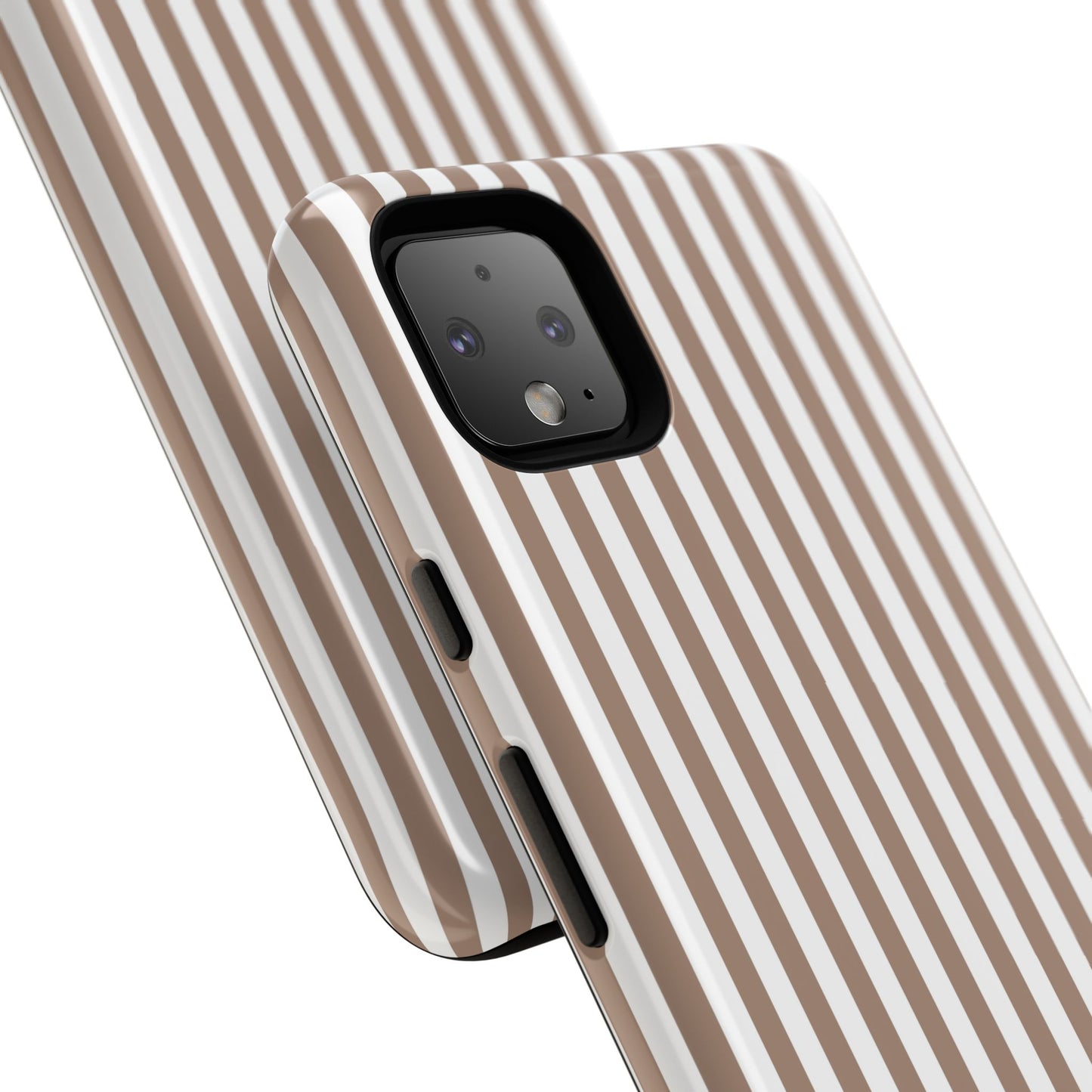 Beige & White Stripe Google Pixel Case