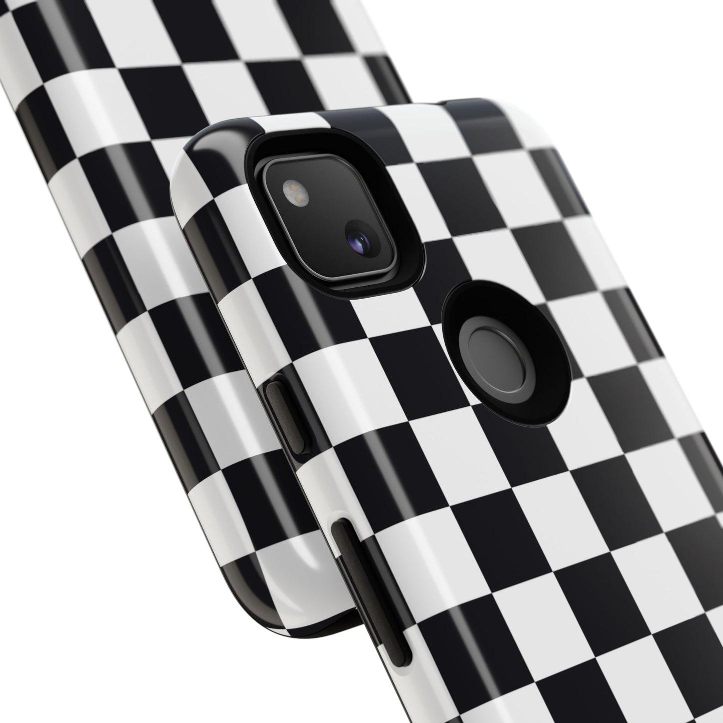 Black & White Checkerboard Google Pixel Case