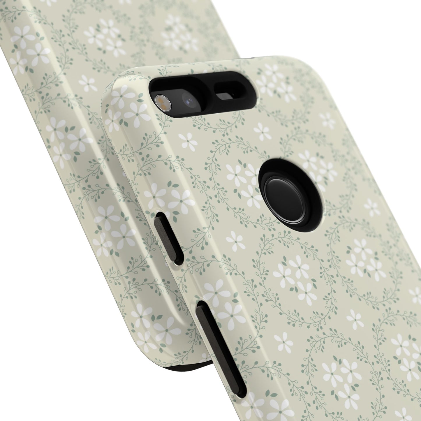Vintage Daisy Wreath Google Pixel Case