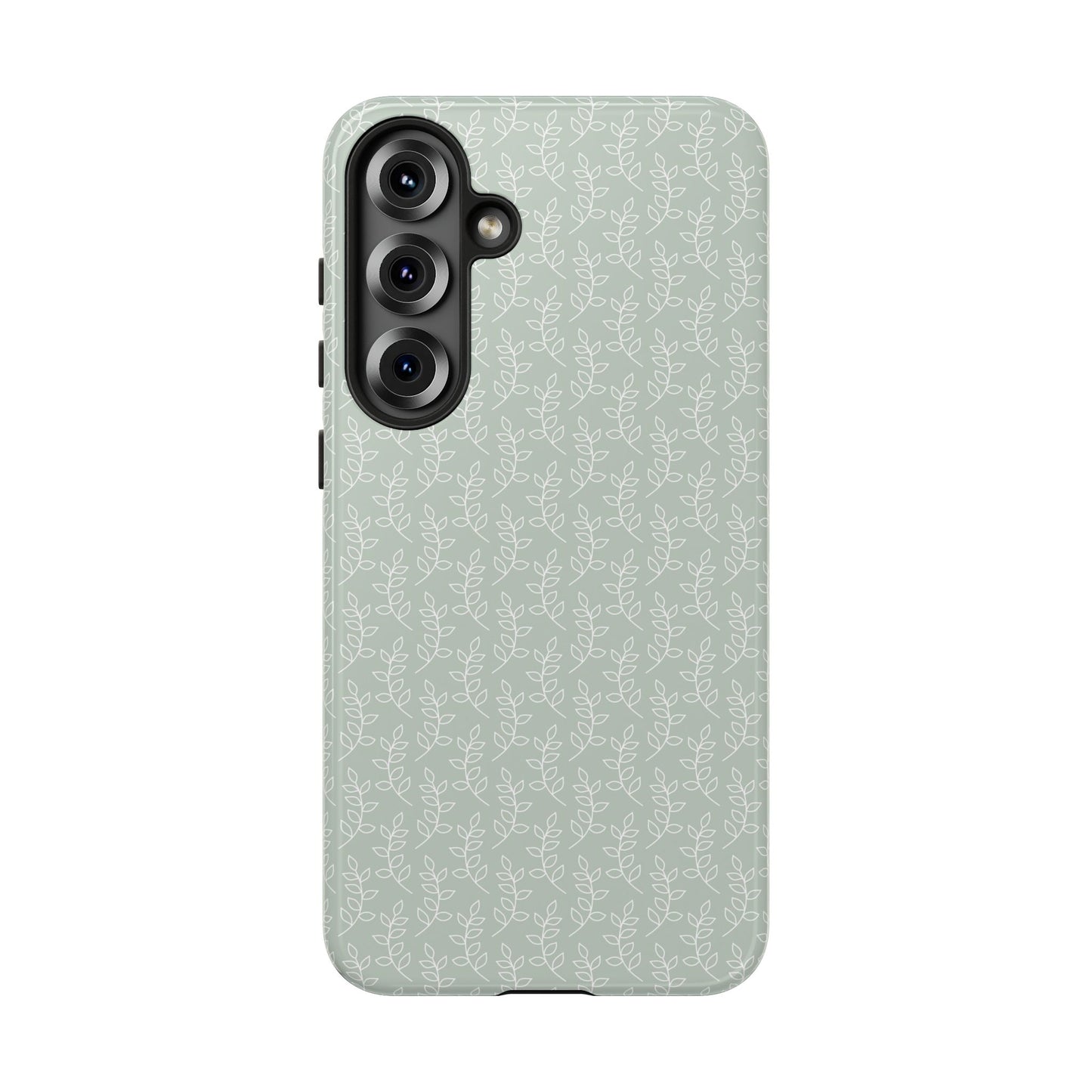 Minimal Leaf Print Samsung Case