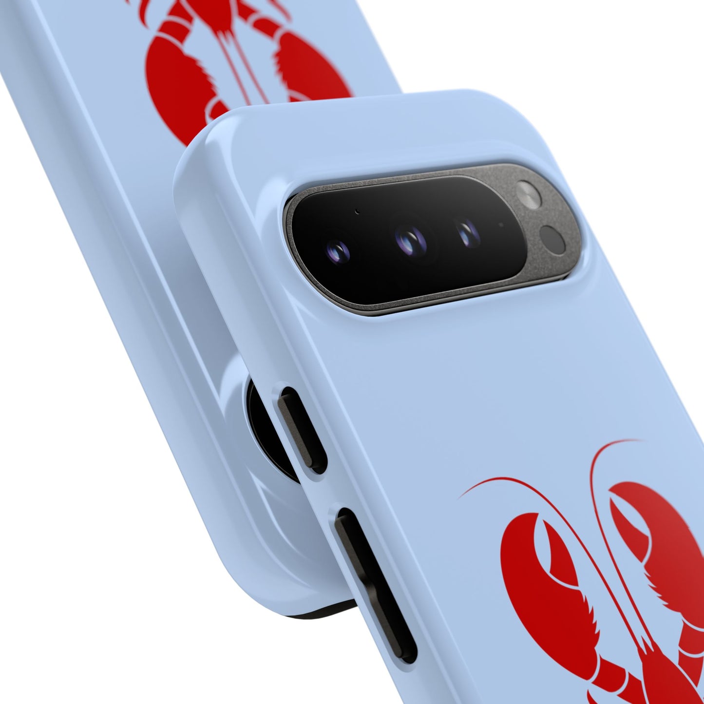 Red Lobster on Sky Blue Google Pixel Case