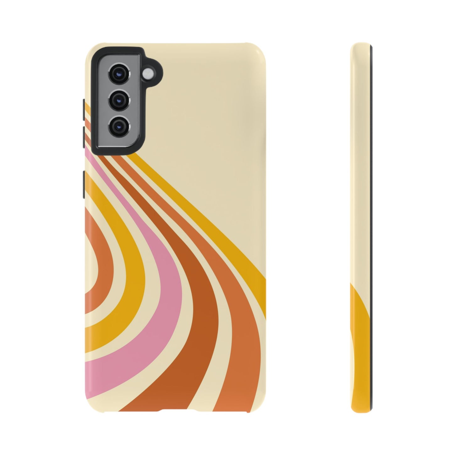 Retro Wave Swirl Samsung Case