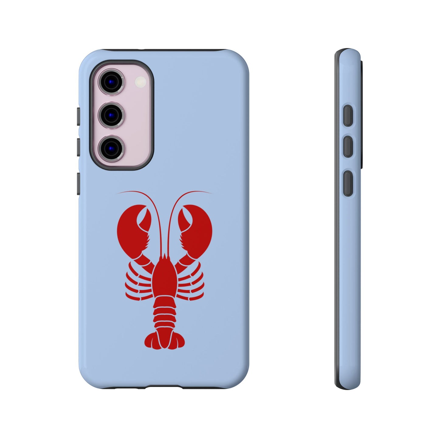 Red Lobster on Sky Blue Samsung Case