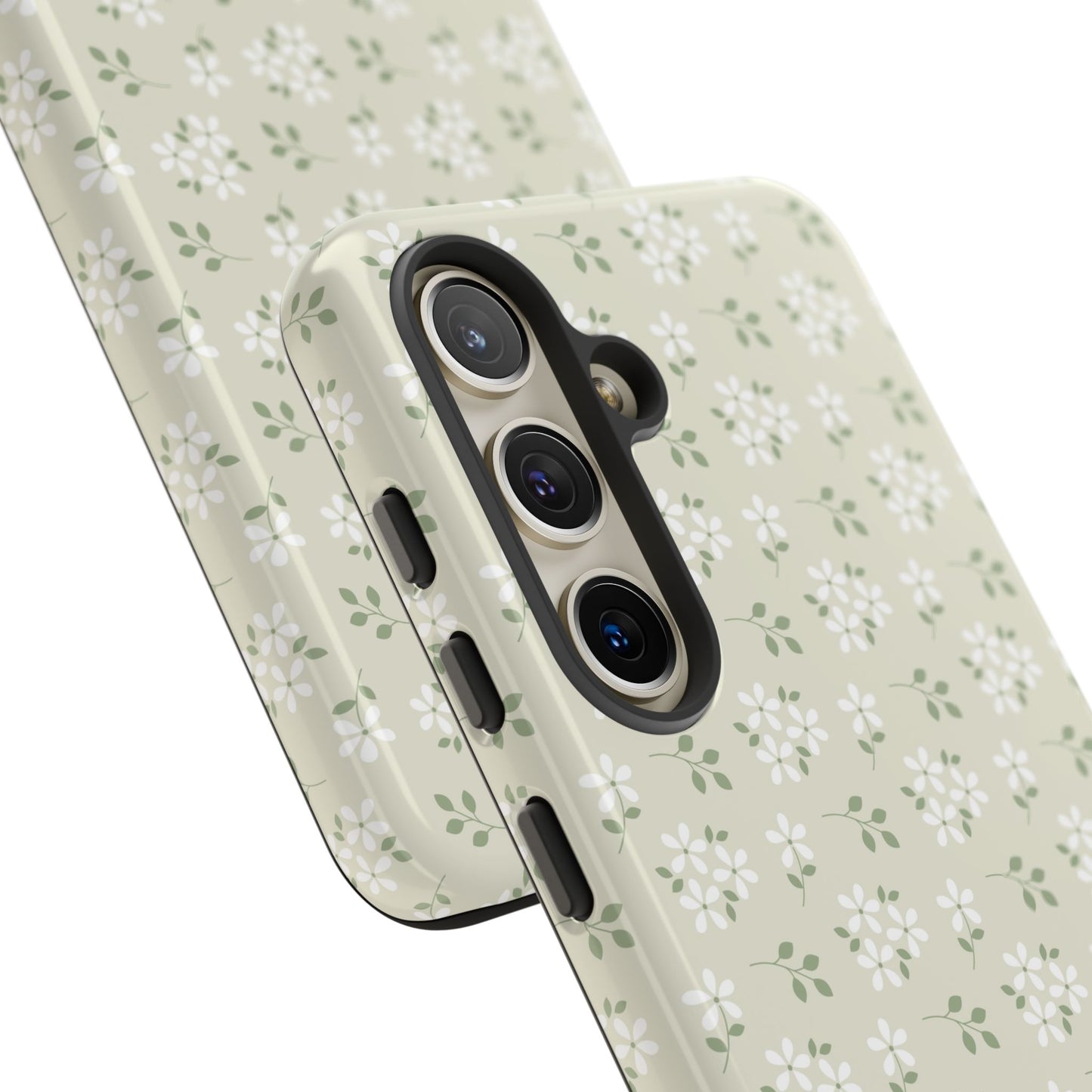 Beige Daisy Bloom Samsung Case