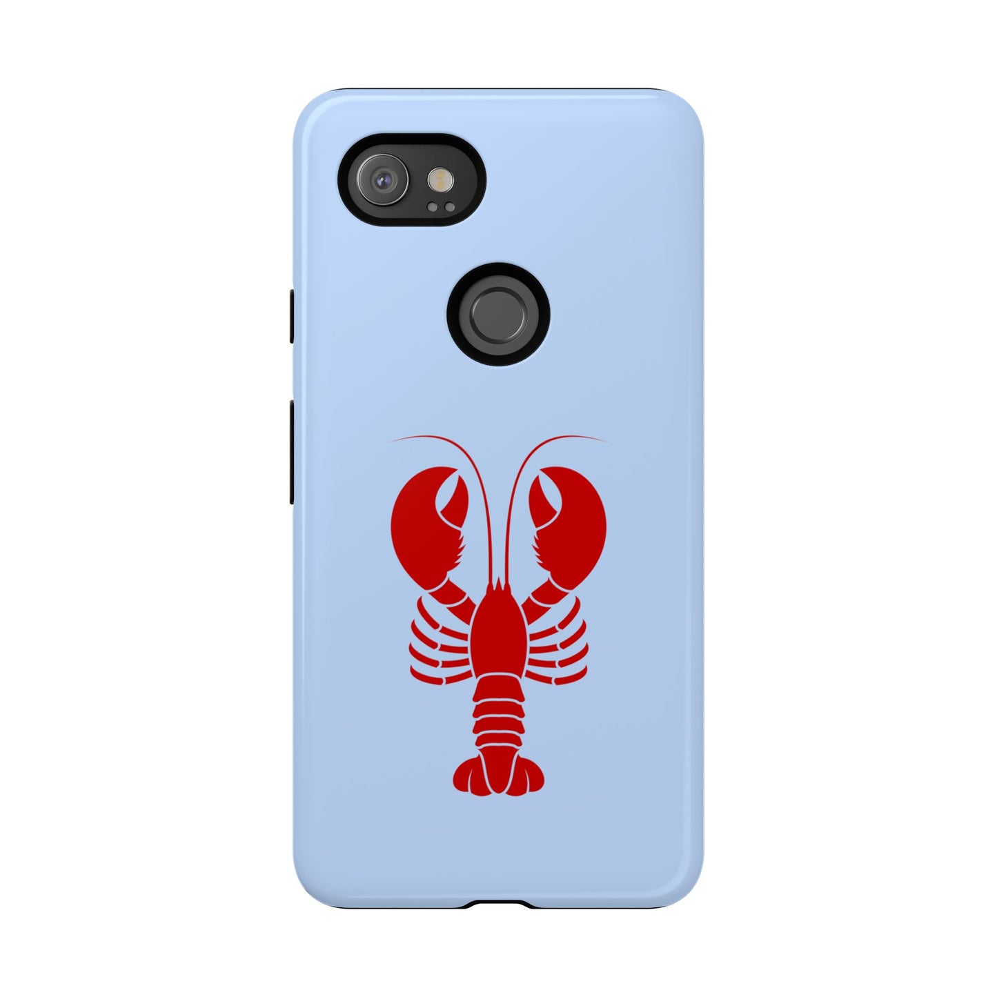 Red Lobster on Sky Blue Google Pixel Case