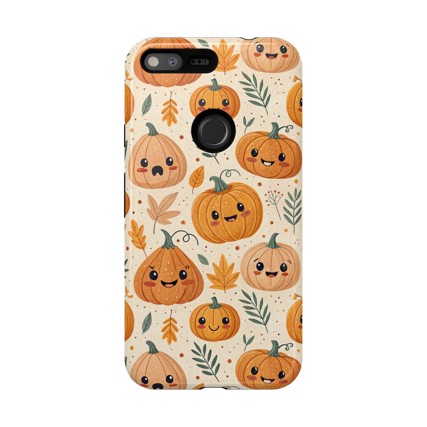 Smiling Pumpkin Google Pixel Case
