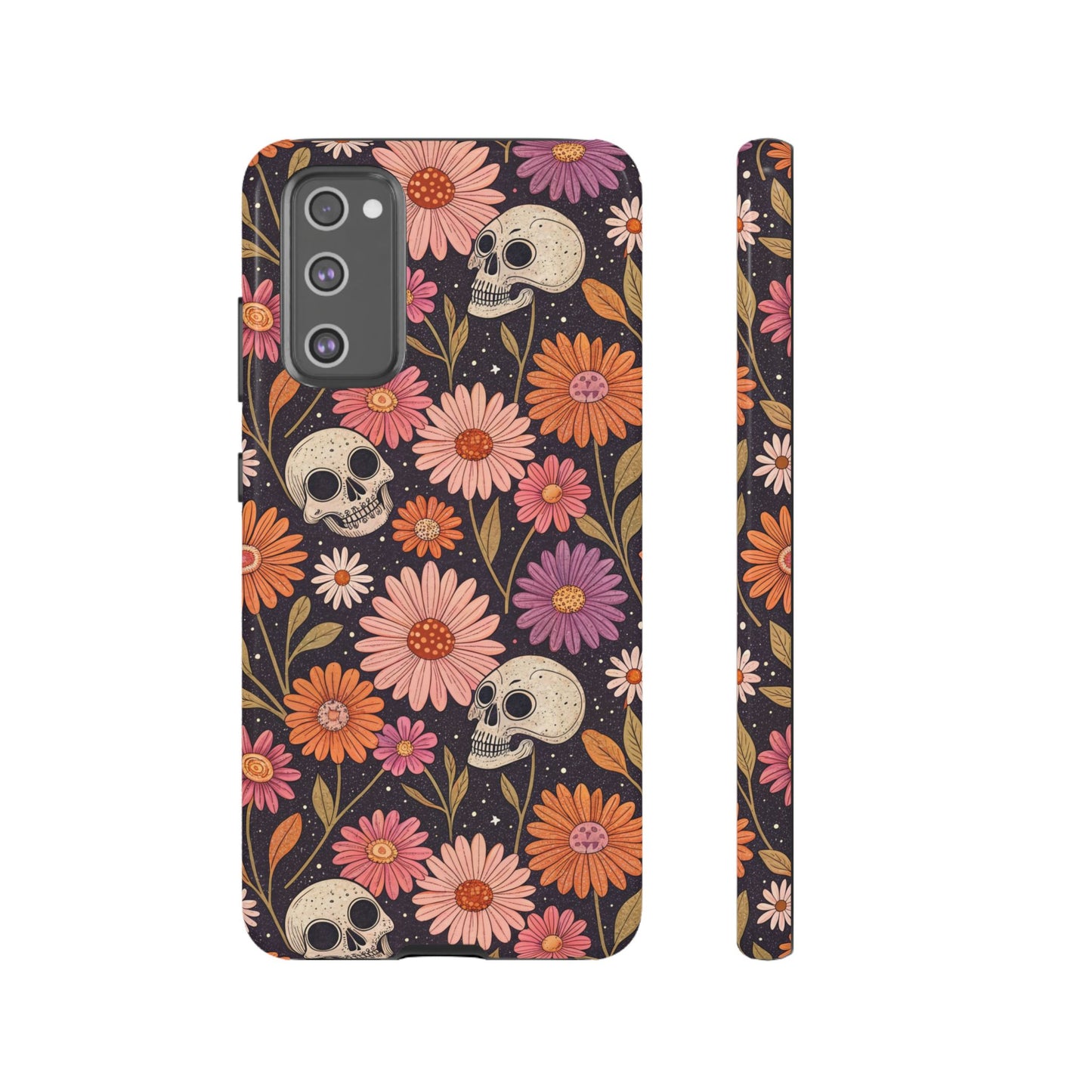 Skulls & Fall Florals Samsung Case