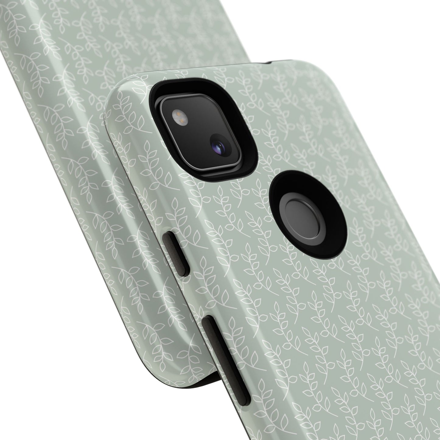 Minimal Leaf Print Google Pixel Case