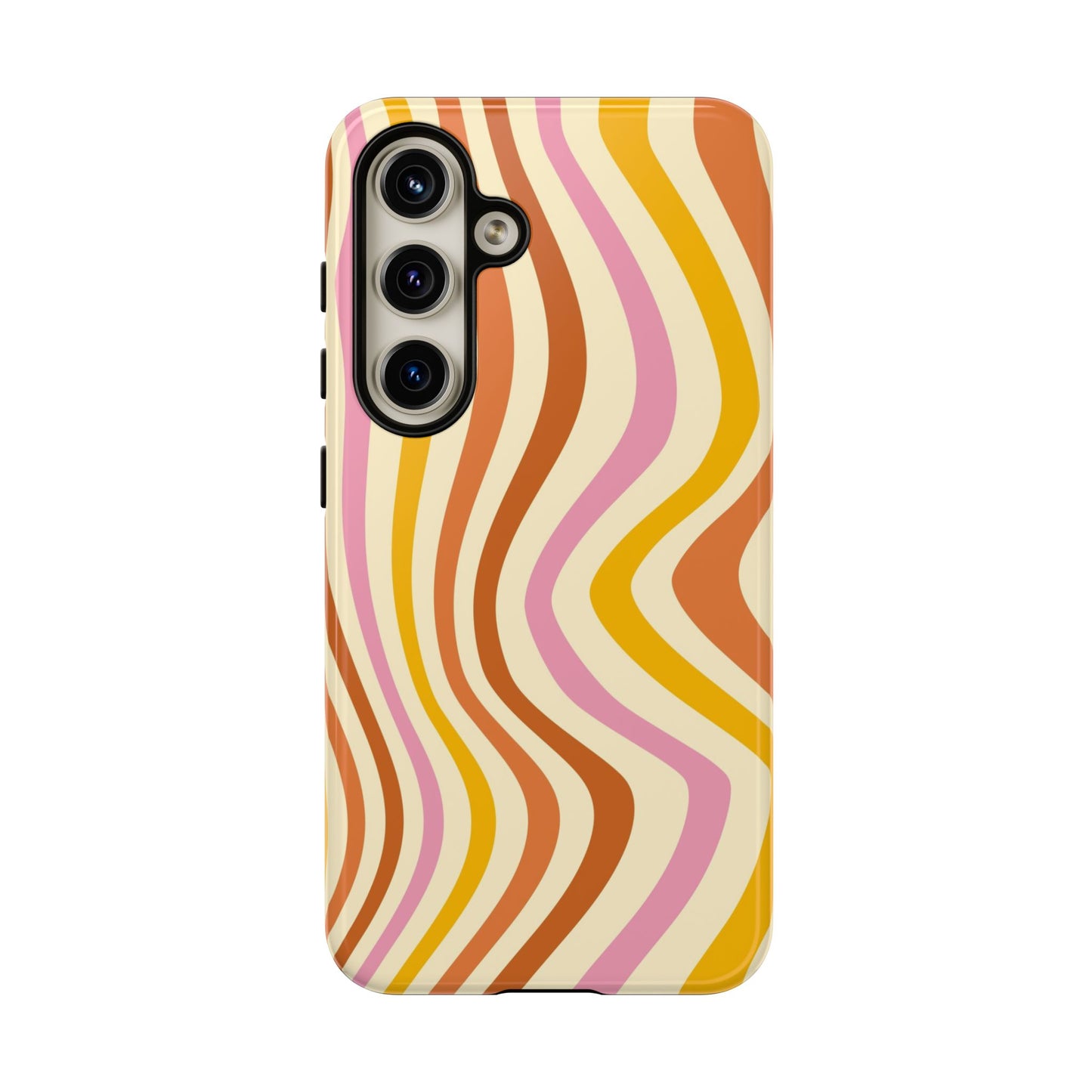 Retro Sunset Wave Samsung Case