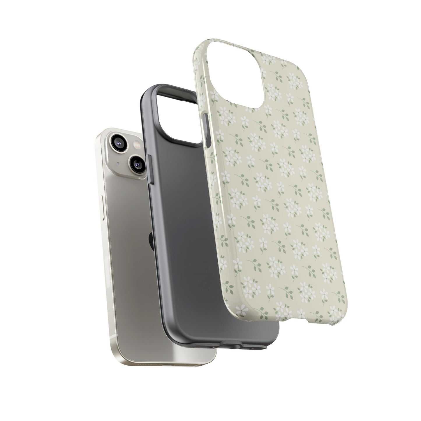 Beige Daisy Bloom iPhone Case