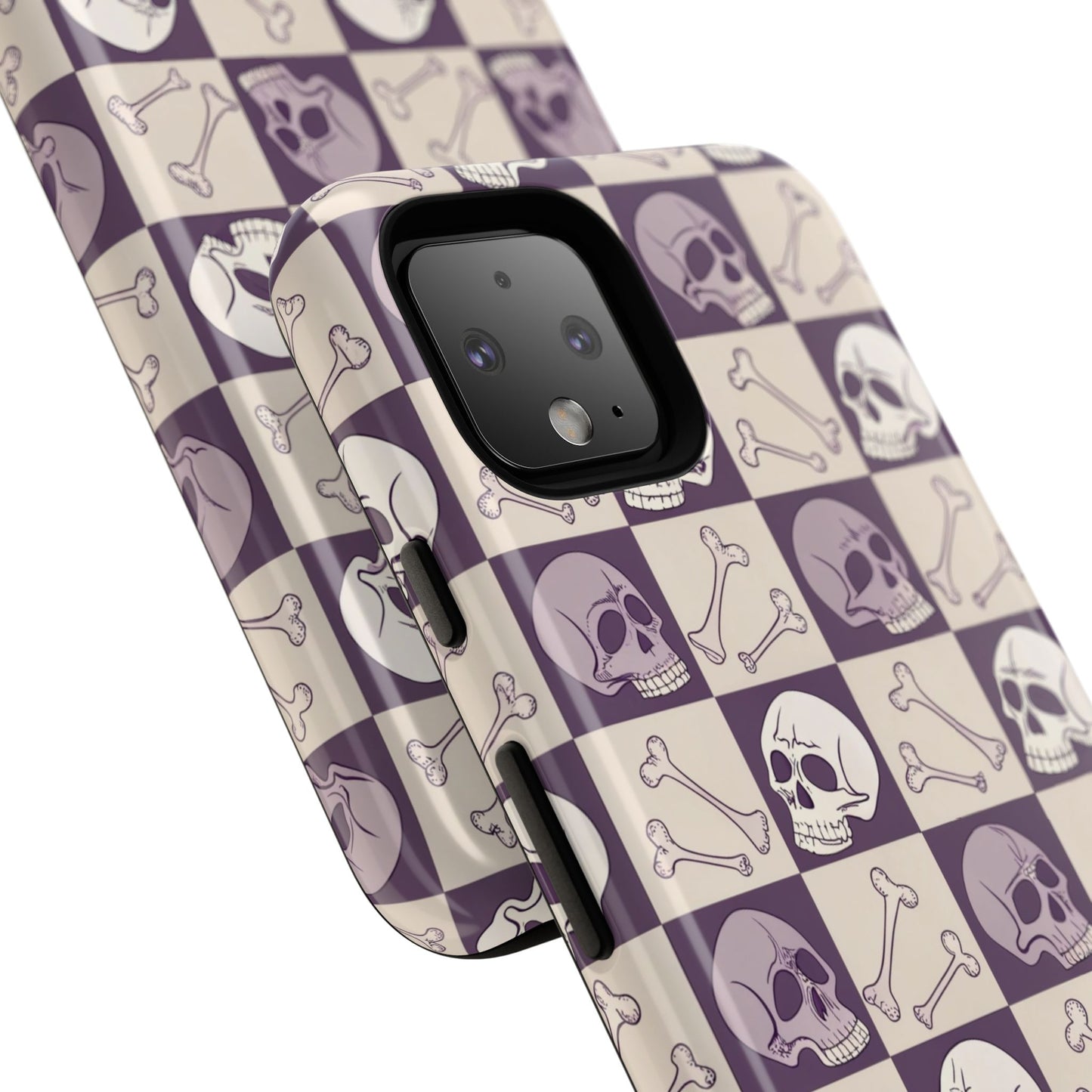 Skull & Bones Checkered Google Pixel Case