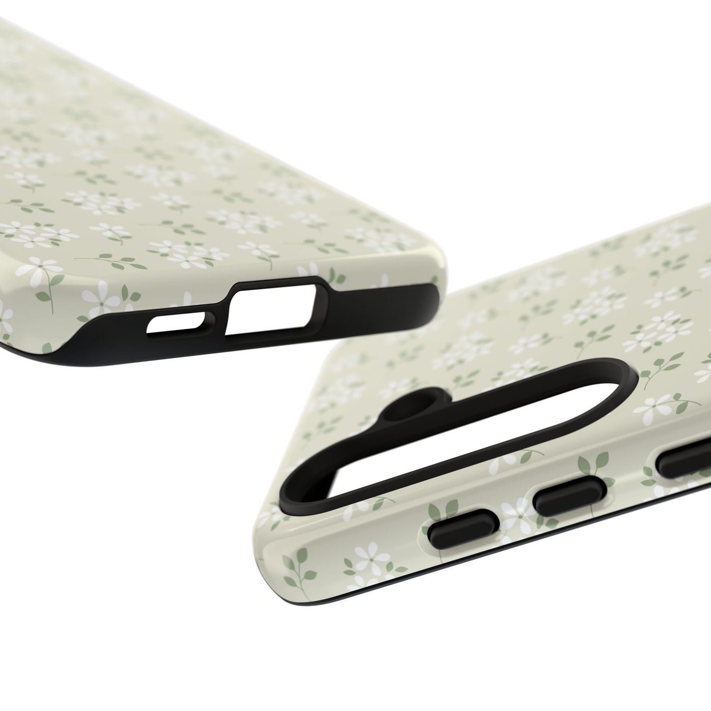 Beige Daisy Bloom Samsung Case