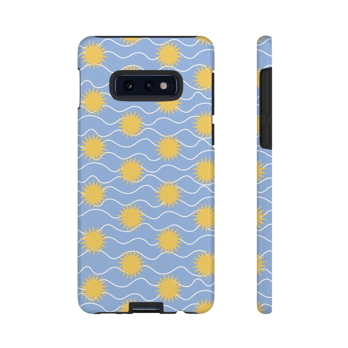 Sunny Waves Blue Samsung Case