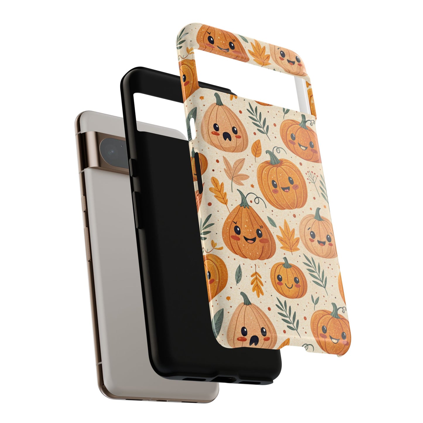 Smiling Pumpkin Google Pixel Case