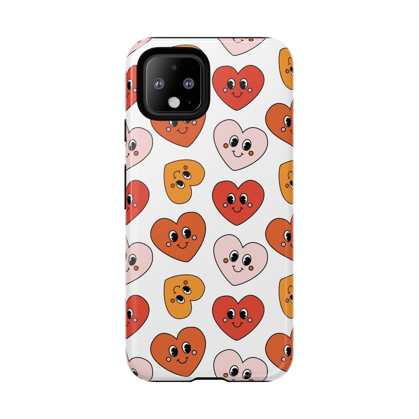 Smiley Heart Faces Google Pixel Case