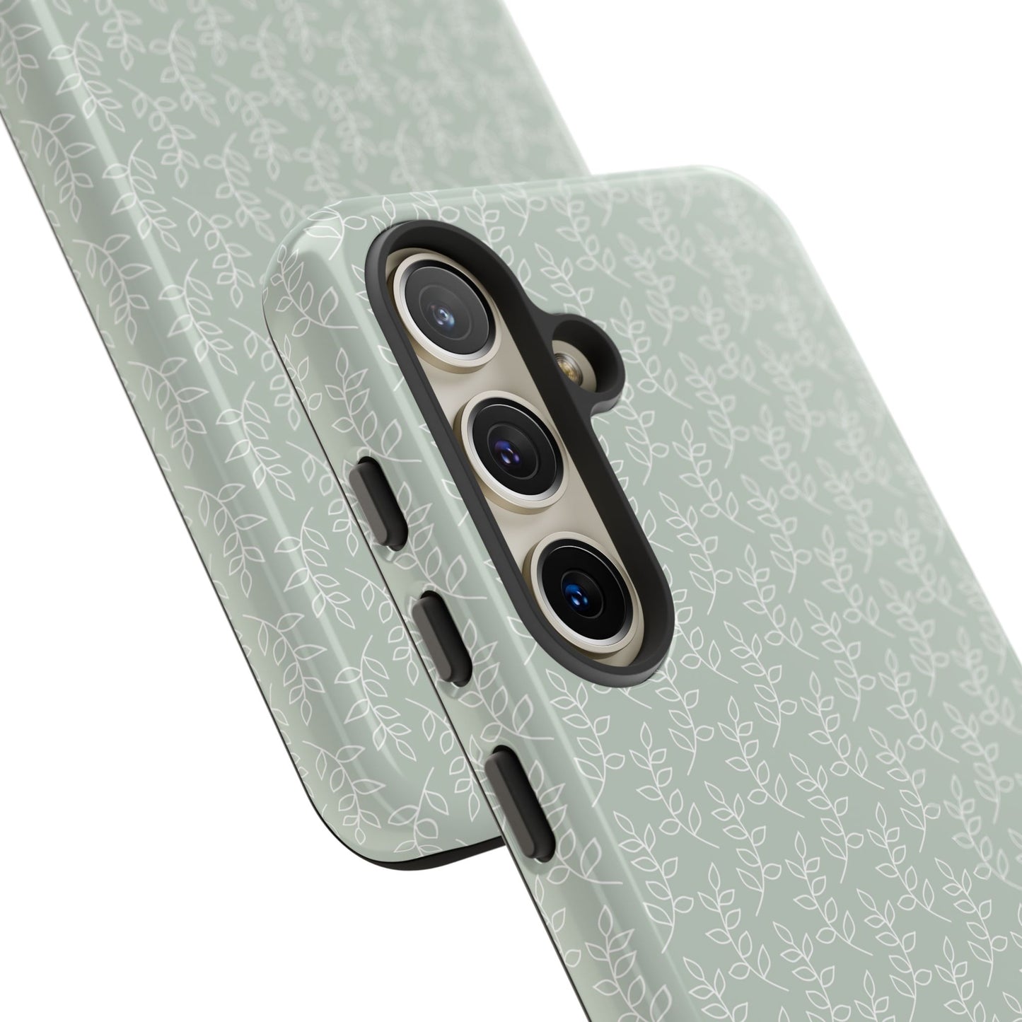 Minimal Leaf Print Samsung Case