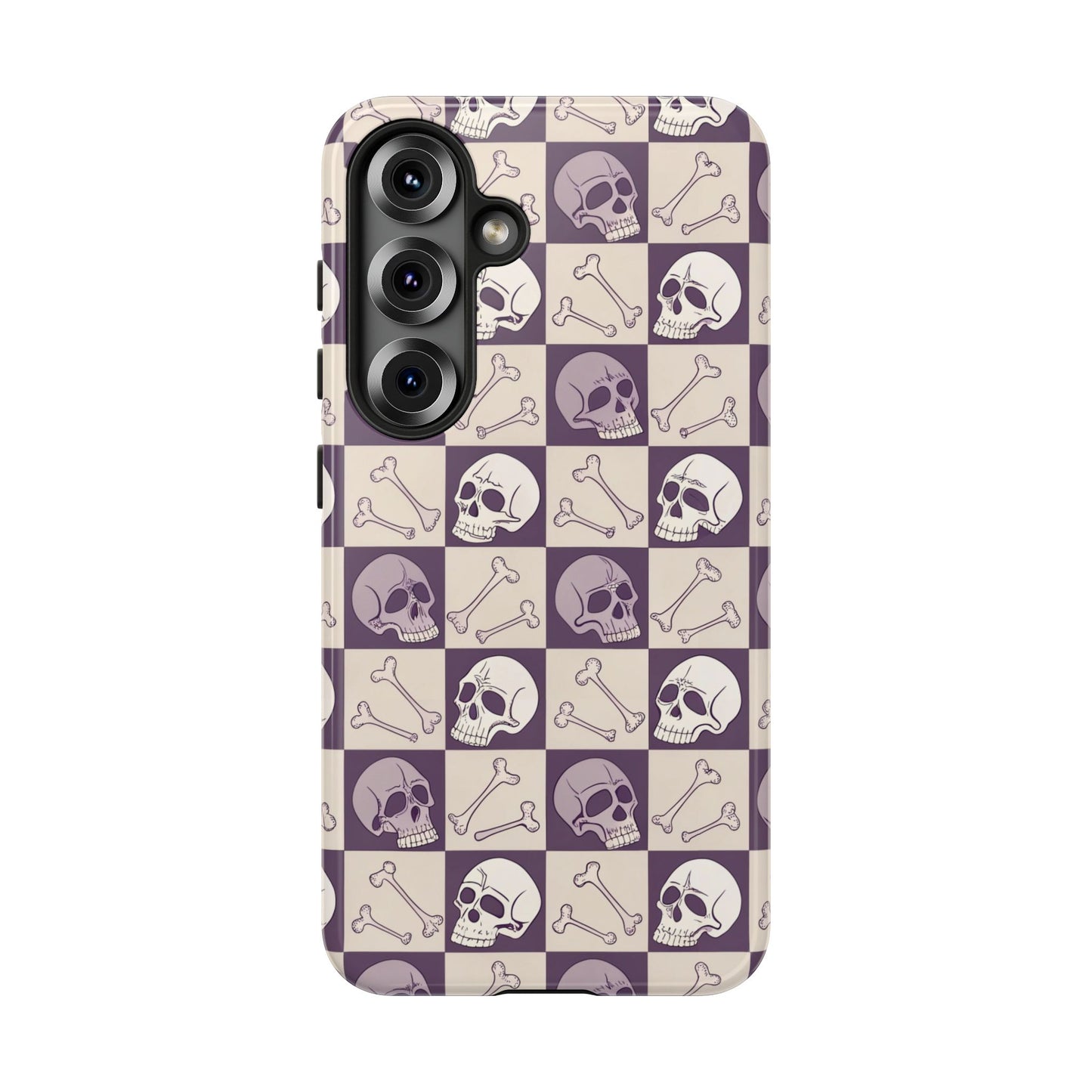 Skull & Bones Checkered Samsung Case