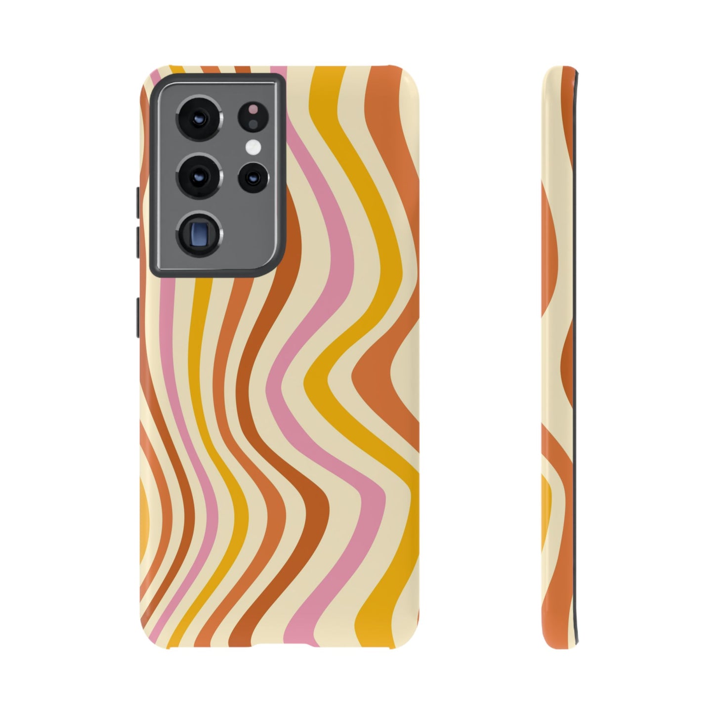 Retro Sunset Wave Samsung Case