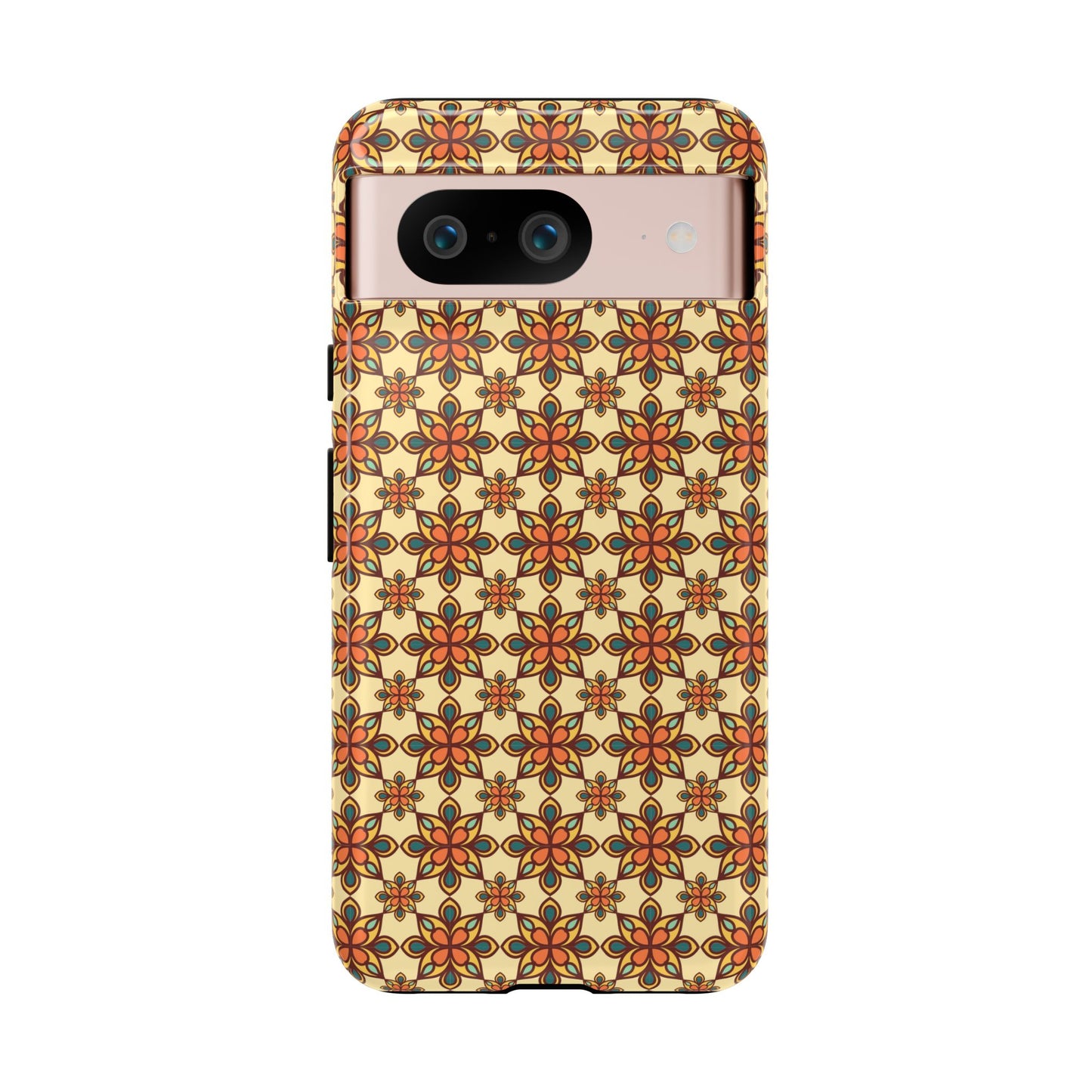 Retro Mandala Floral Google Pixel Case