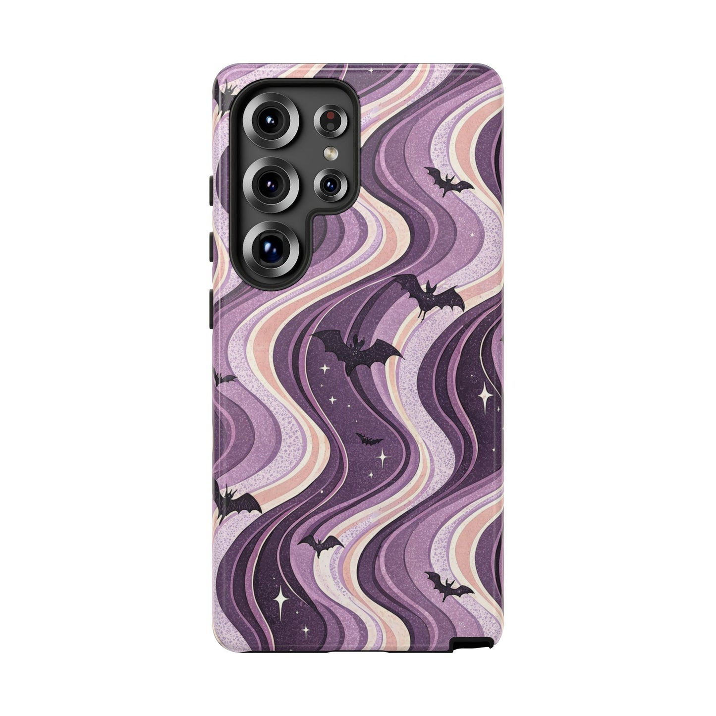 Retro Bats & Swirls Samsung Case
