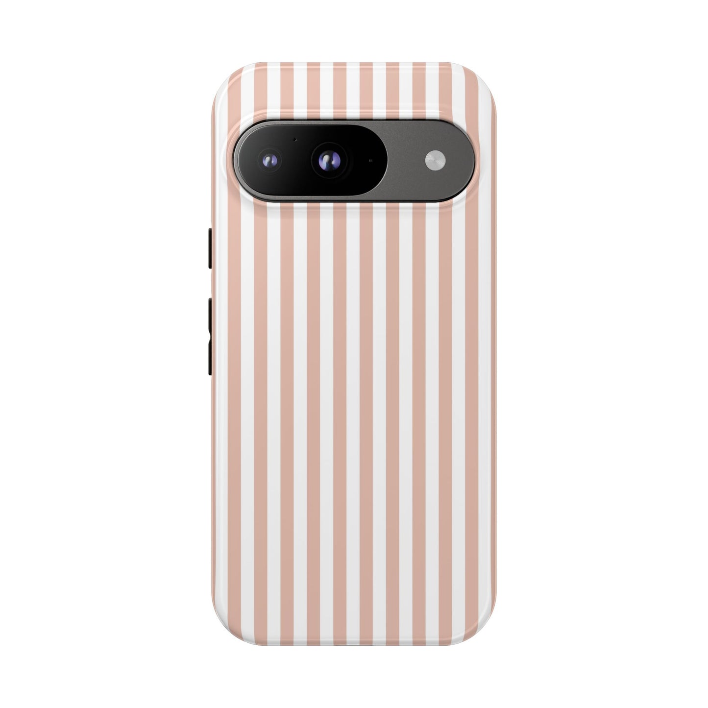 Blush & White Stripe Google Pixel Case