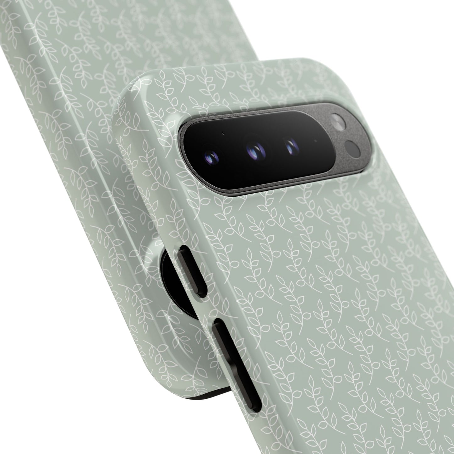 Minimal Leaf Print Google Pixel Case