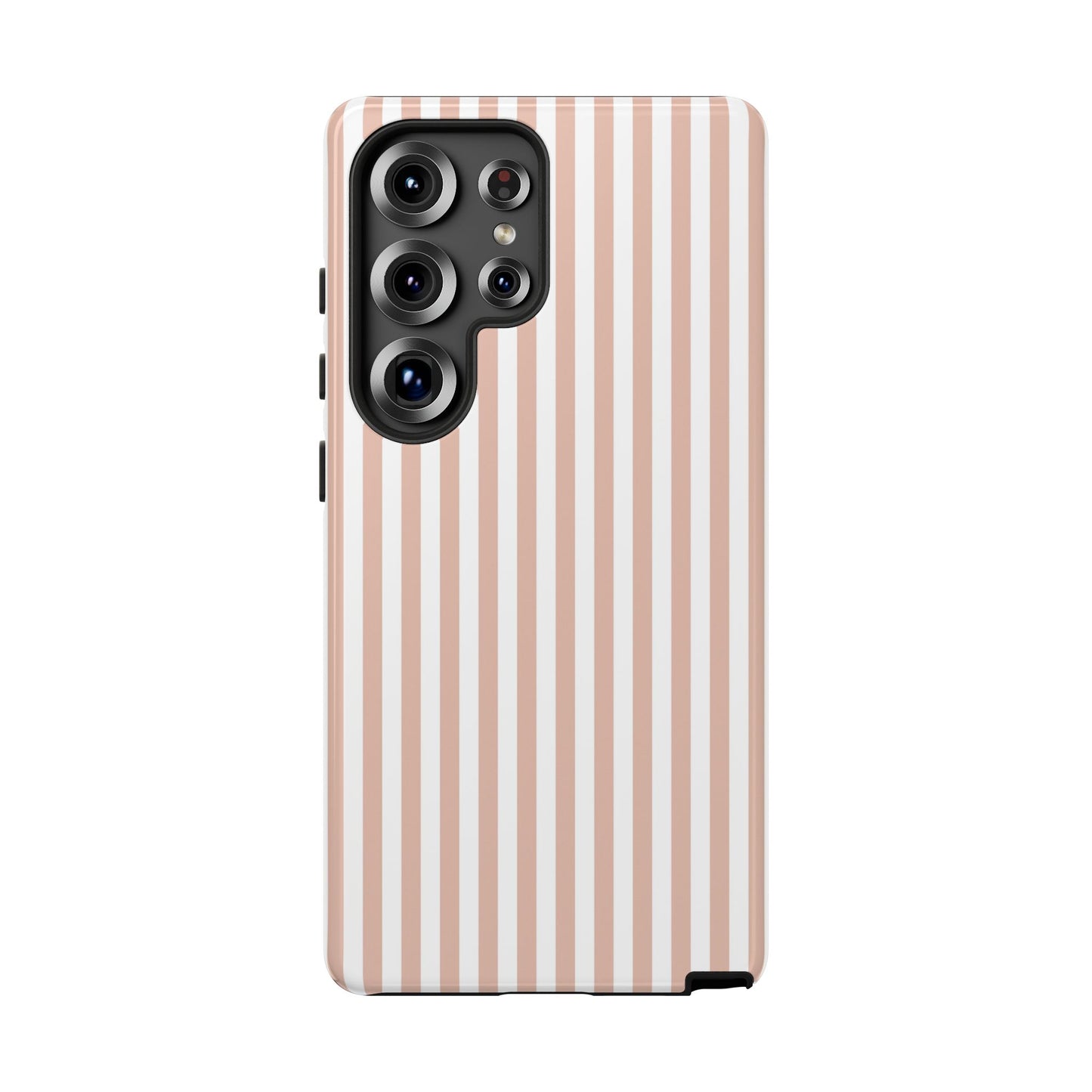 Blush & White Stripe Samsung Case