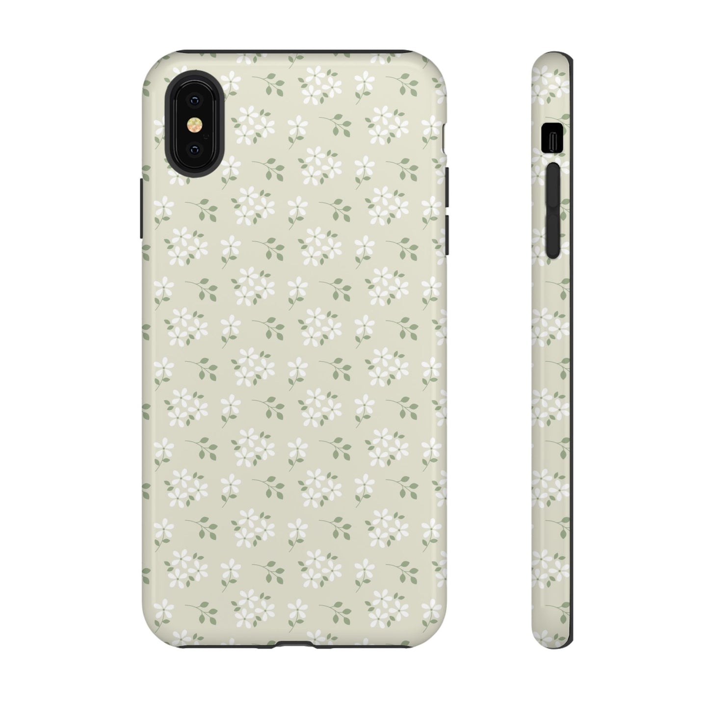 Beige Daisy Bloom iPhone Case
