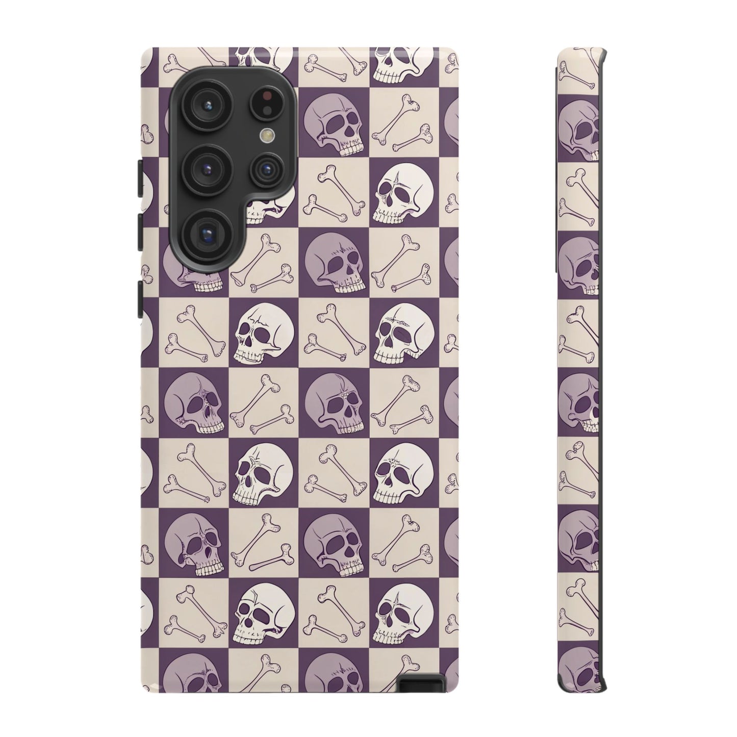 Skull & Bones Checkered Samsung Case