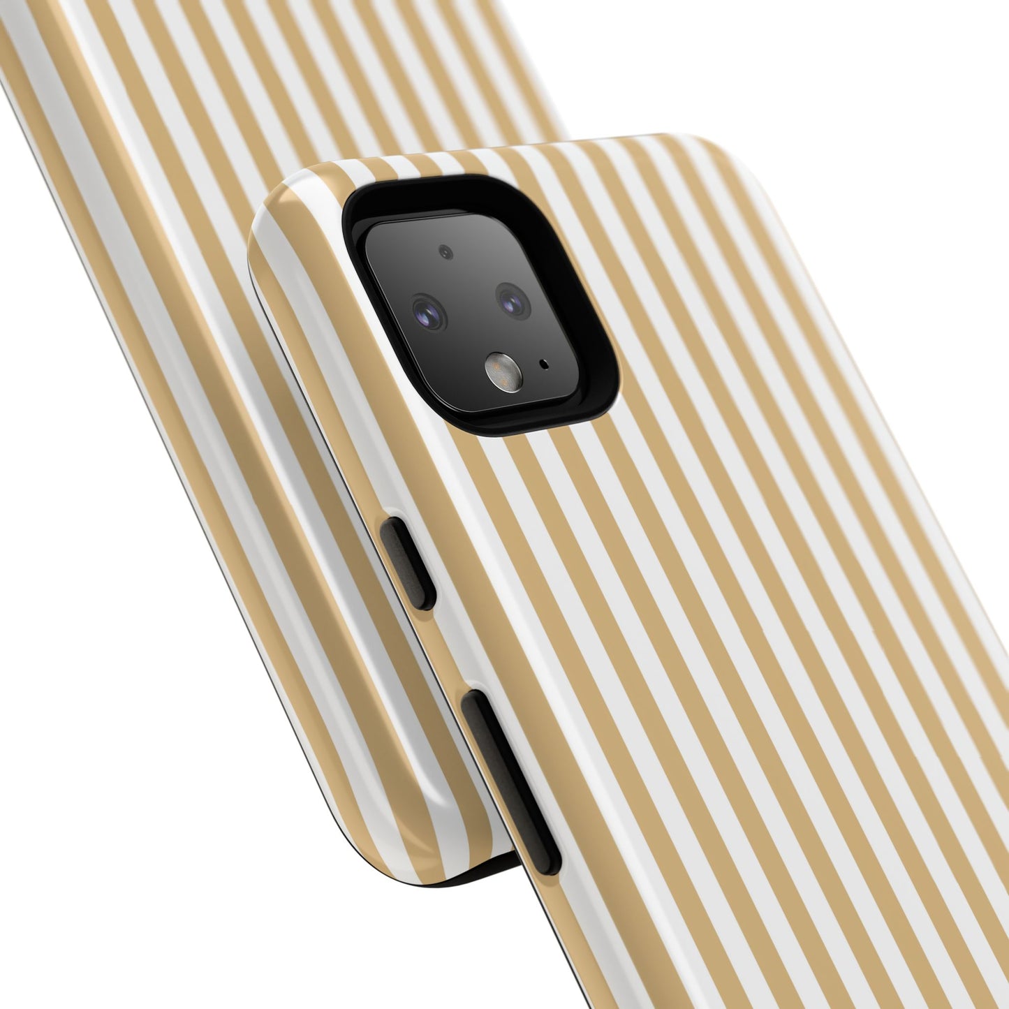 Yellow & White Stripe Google Pixel Case