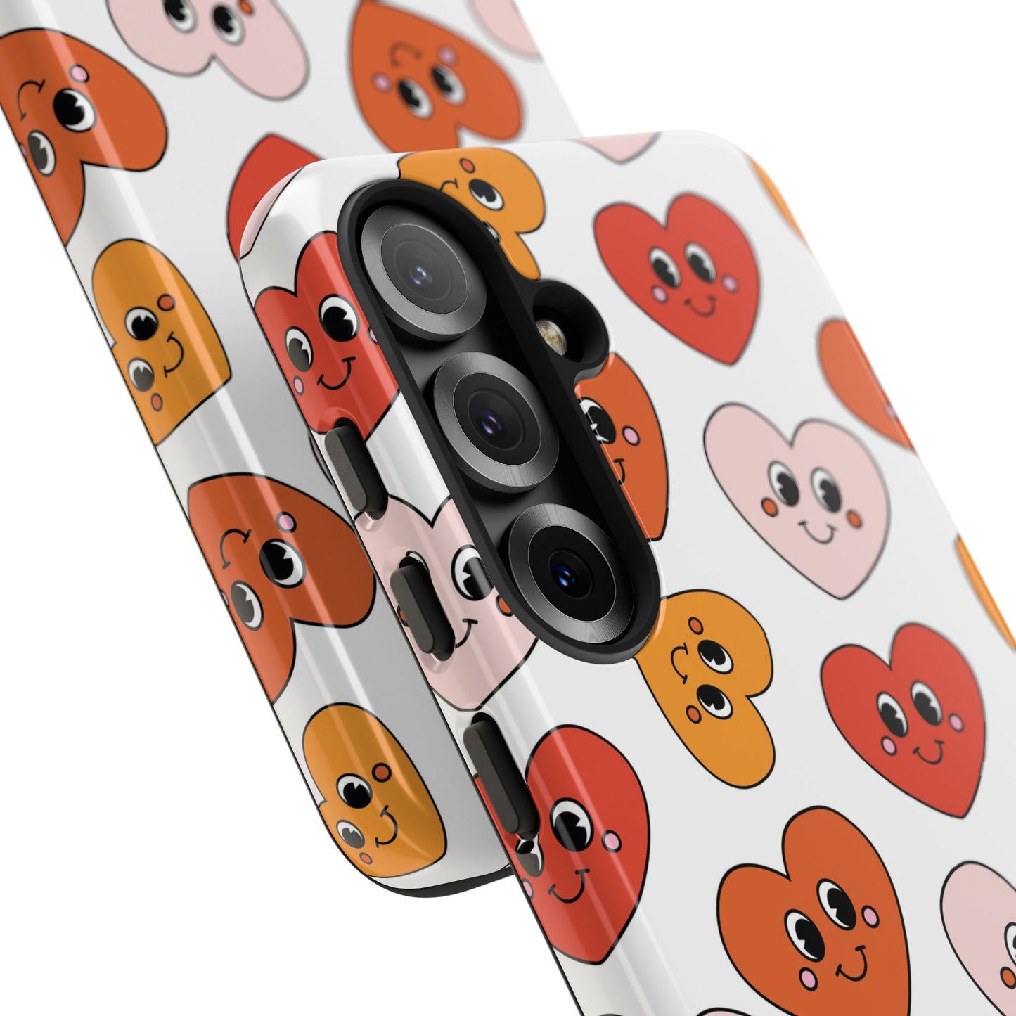 Smiley Heart Faces Samsung Case
