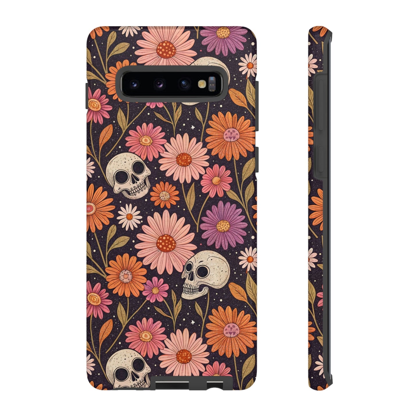 Skulls & Fall Florals Samsung Case