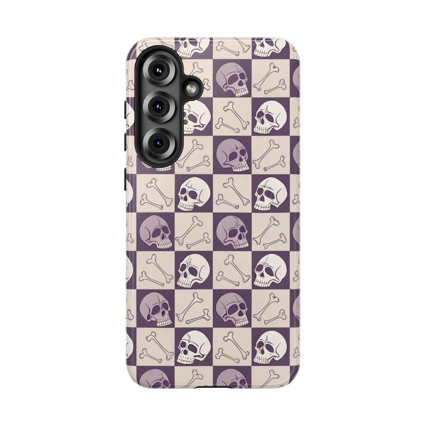 Skull & Bones Checkered Samsung Case