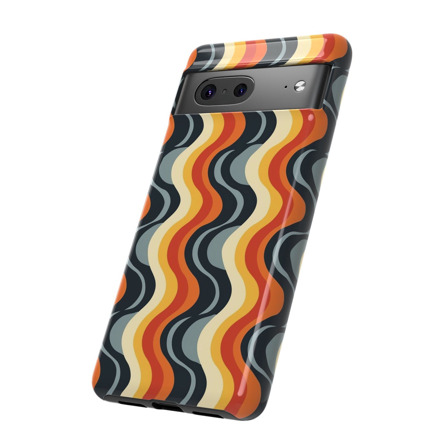 Retro Wavy Stripe Google Pixel Case