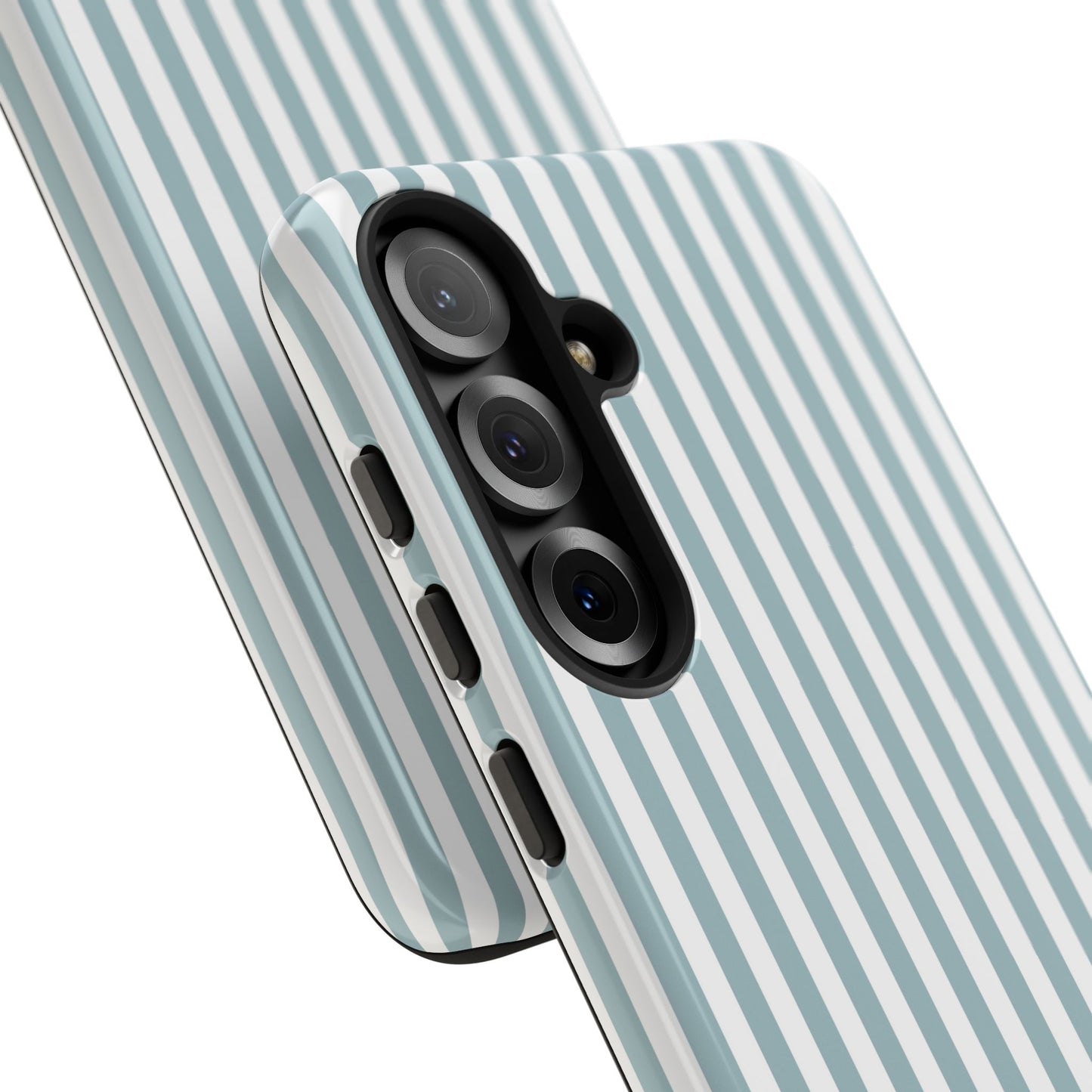 Blue & White Stripe Samsung Case