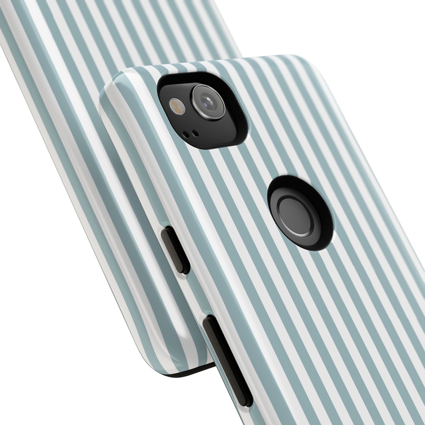 Blue & White Stripe Google Pixel Case