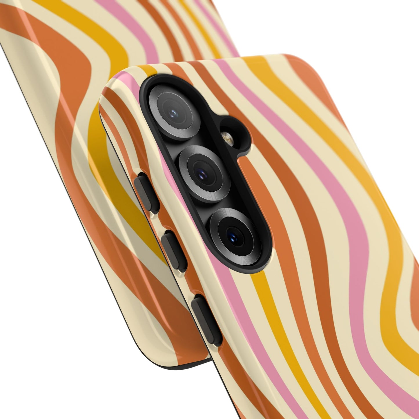 Retro Sunset Wave Samsung Case