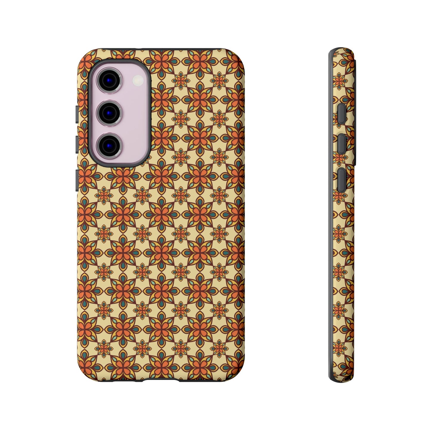 Retro Mandala Floral Samsung Galaxy Case