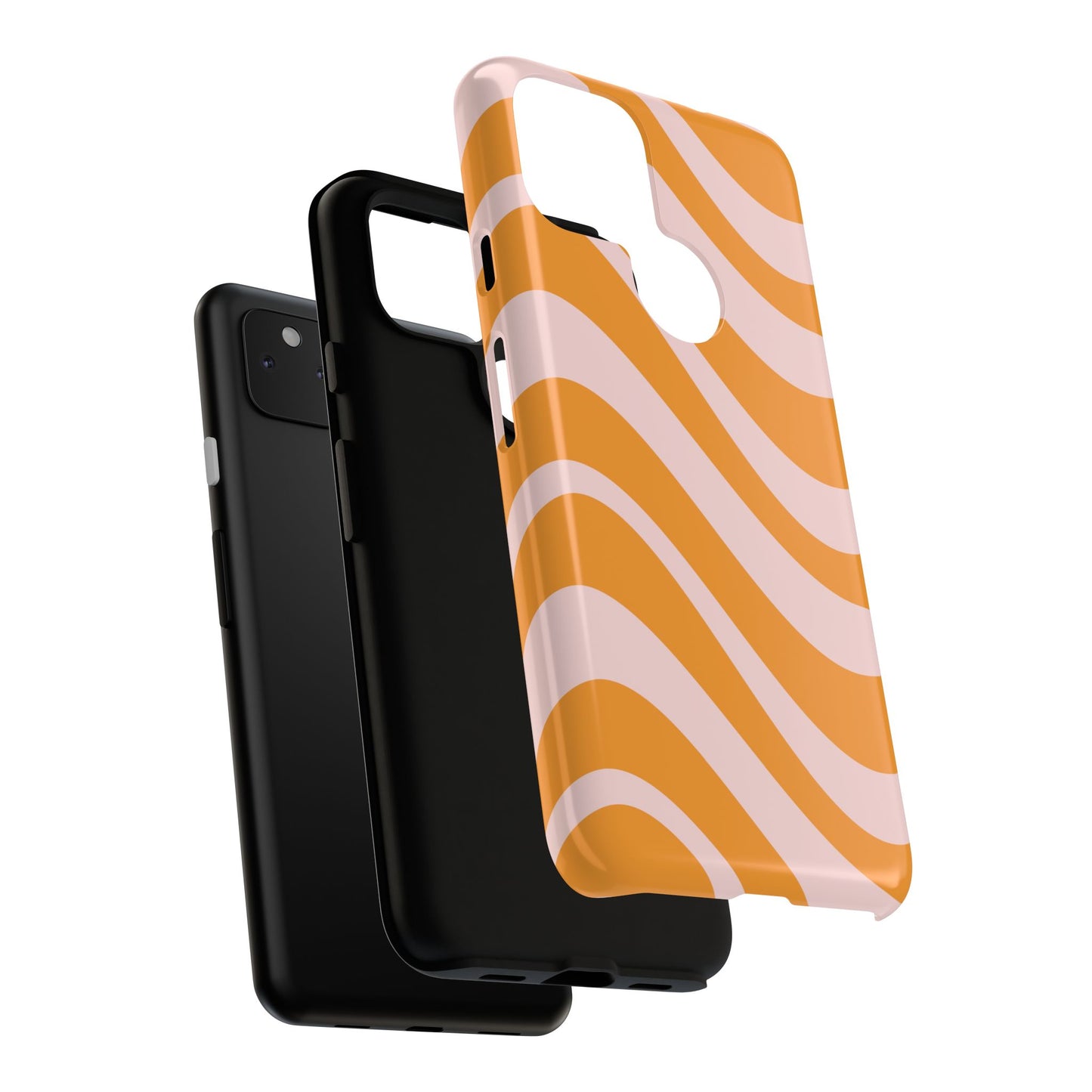 Retro Wavy Stripe Google Pixel Case