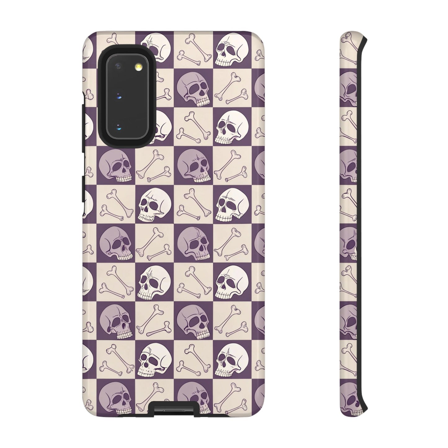 Skull & Bones Checkered Samsung Case