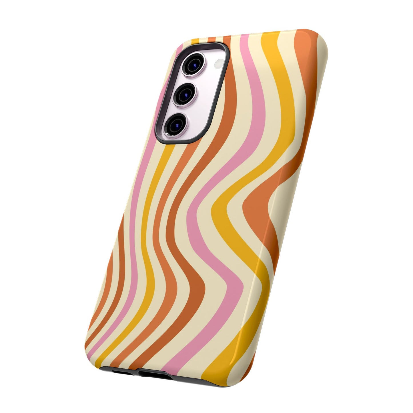 Retro Sunset Wave Samsung Case