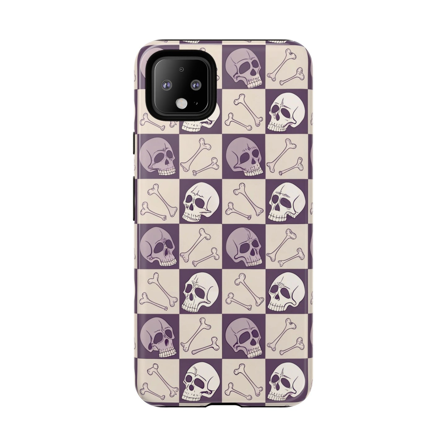 Skull & Bones Checkered Google Pixel Case